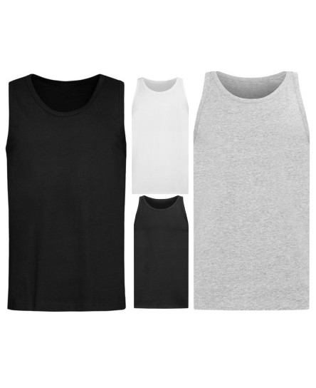 Mens Plain Vest Sleeveless Tank Top Training Gym BodyBuilding Vests Comfy Fit a1